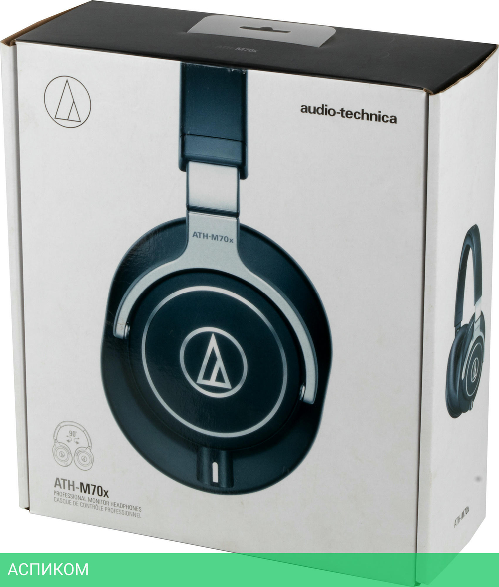 Наушники Audio-Technica ATH-M70X черный (80000182)