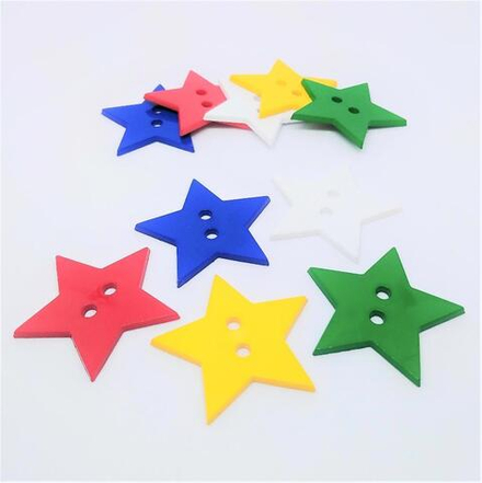 Пуговица №60 "Большая звезда" 36 мм