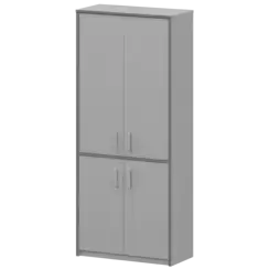 Шкаф комбинированный закрытый А-310/А-610 Серый 770x365x2000 Арго
