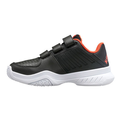 Детские теннисные кроссовки K-Swiss Express Strap Omni All Court Shoe Kids - Black, Orange