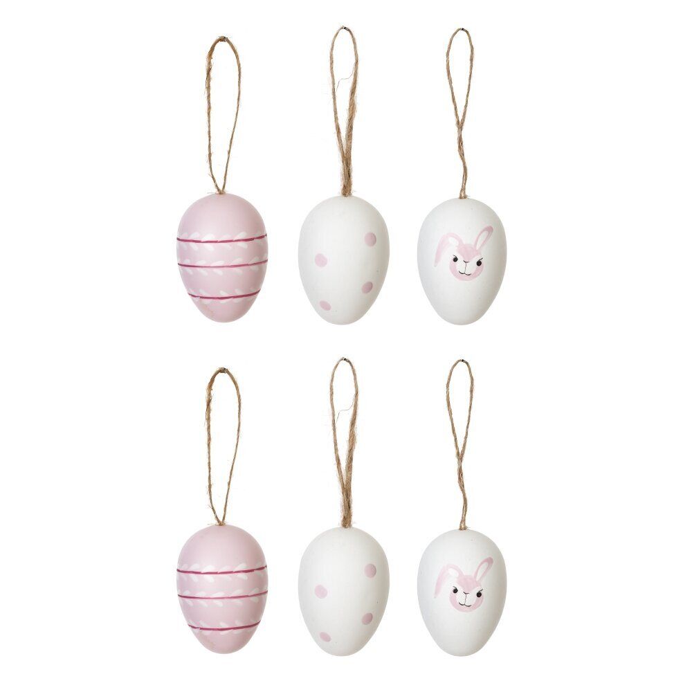 GAEM Набор из 6-ти изделий декоративных подвесных "Яйцо" (4*6), L14 W12,5 H4,5 см
