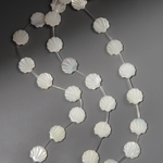 Ракушка из белого перламутра морских ракушек, 11,5*12мм