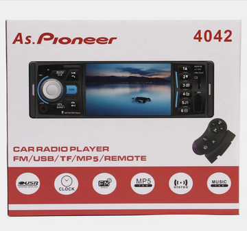 Автомагнитола MP3/MP4 AS.Pioneer 4042 4.1"/BT/пульт