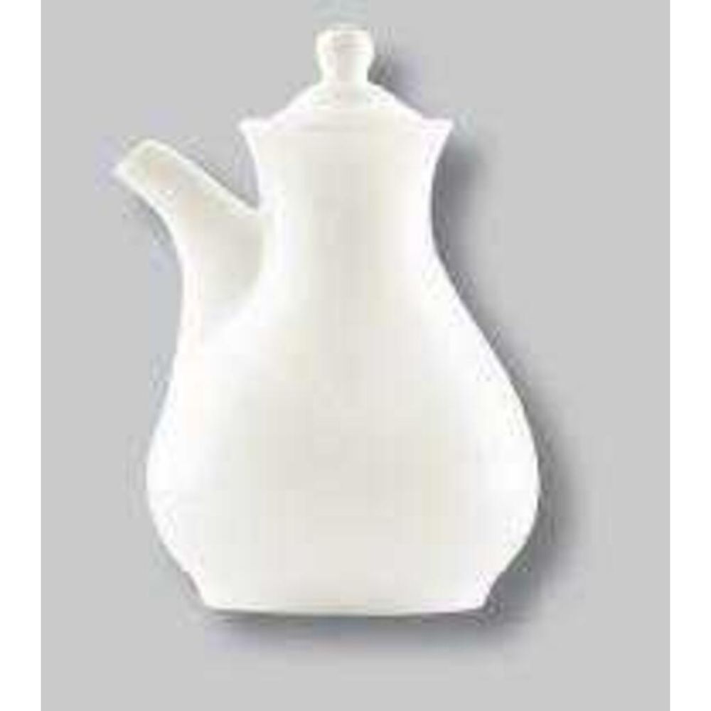 Соусник 100 мл бутылочка для соевого соуса белый фарфор P.L. Proff Cuisine [6]