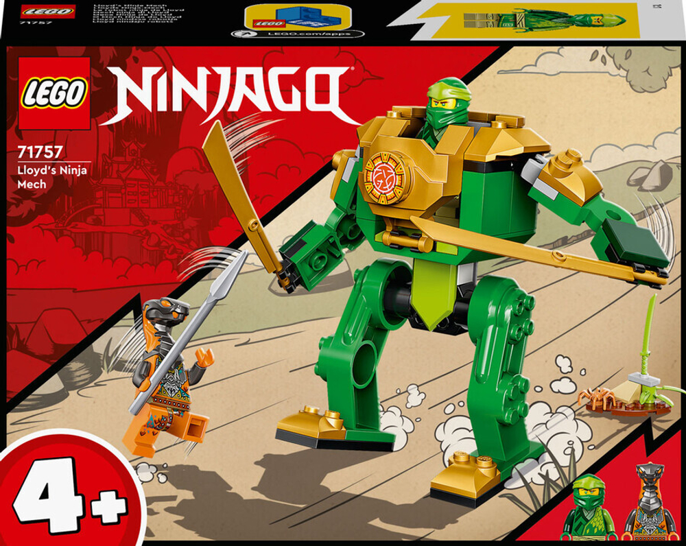 Конструктор LEGO Ninjago 71757 Робот-ниндзя Ллойда