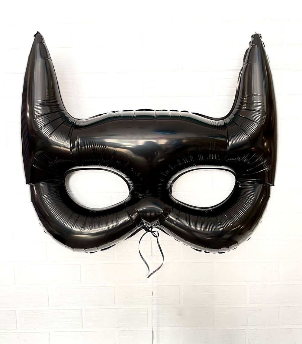 BT Шар фигура Маска чёрная 45" /114 см (БГ-51)  Изображение7