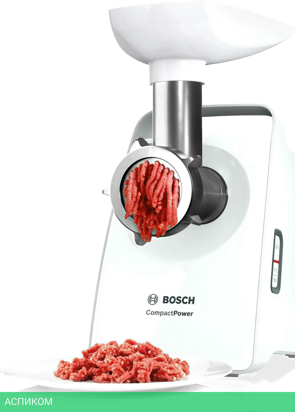 Мясорубка Bosch MFW3X14W белый
