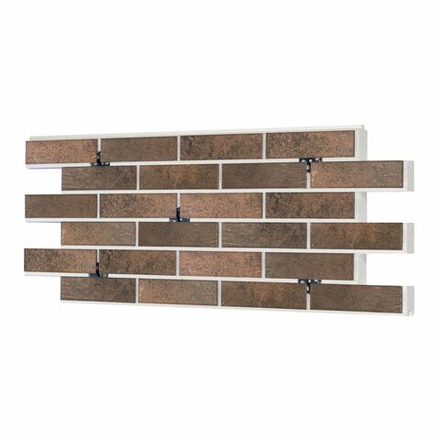 Клинкерная термопанель ППС Керамин Иллинойс 3 Бежевый 1020х455 мм