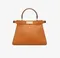 Сумка Fendi Peekaboo Iseeu, оранжевый