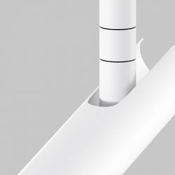 Встраиваемый светильник на штанге Maytoni Focus T P141RS-L125-6W3K-W