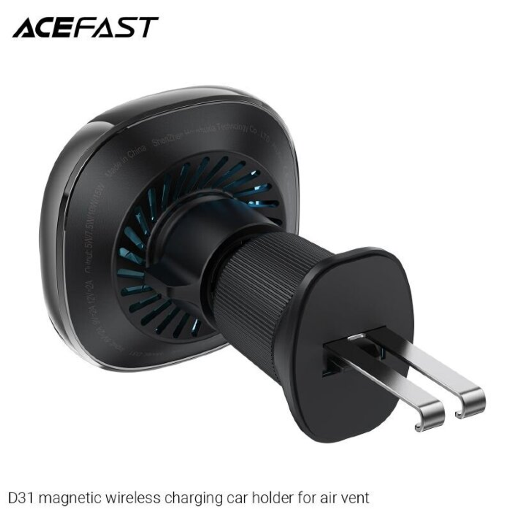 D31 magnetic wireless charging car holder for air vent