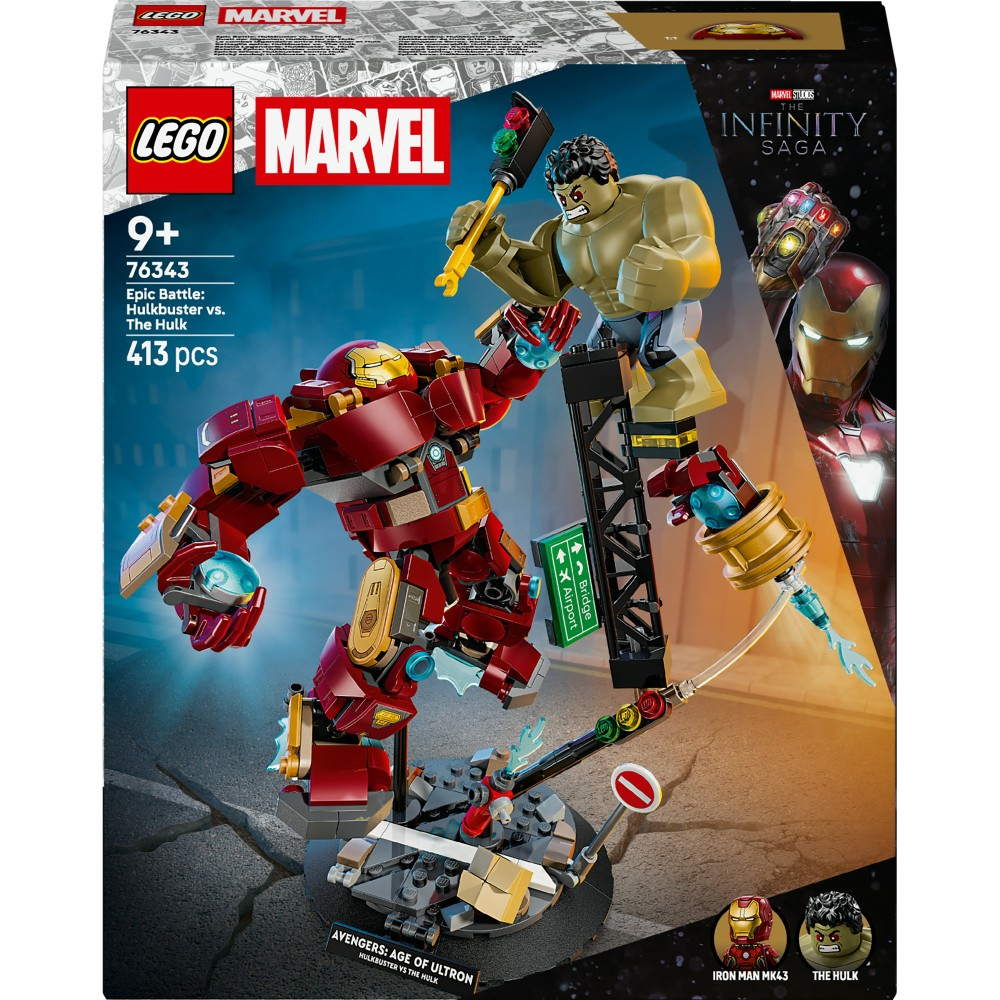 LEGO Marvel Super Heroes - Эпическая битва: Hulkbuster против Халка 76343