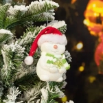 Елочное украшение Снеговичёк 6*6*10см.