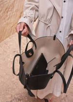 Сумка Polene Cyme Mini EDITION TEXTURED BLACK