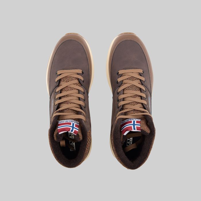 Ботинки Napapijri Slate Suede City Boots артикул:NA4HVFWA1 - купить в магазине Дайс