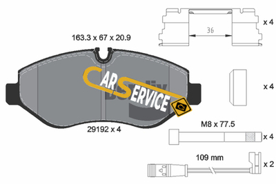 BENDIX Braking - BPD1008