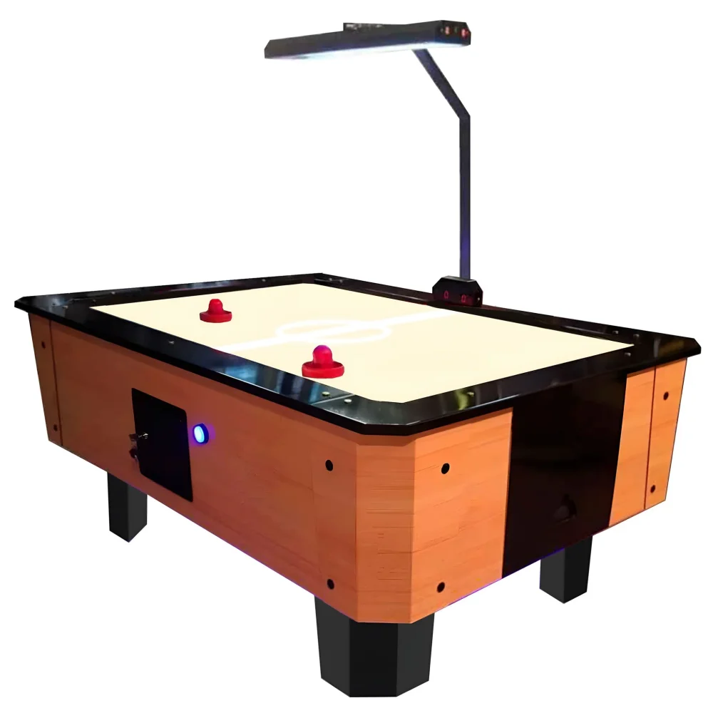 Детский аэрохоккей (180х110х75 см) с лампой над полем