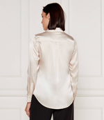 Шелковая рубашка Marciano Guess - экрю(4RGH24 9719Z)