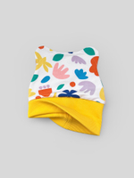 Шапка ZOO (matisse + желтый)