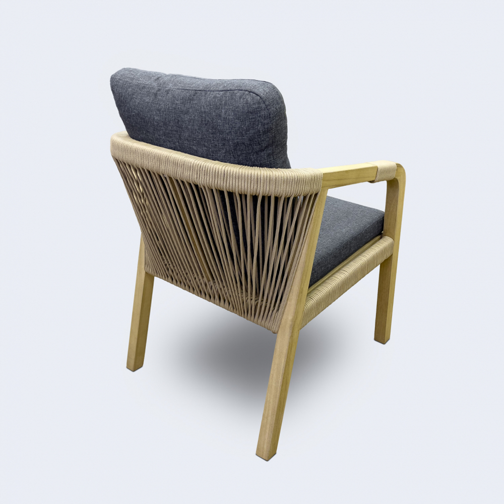 Стул Ideal Patio ЛЕОНОРЕН натуральный тик - роуп