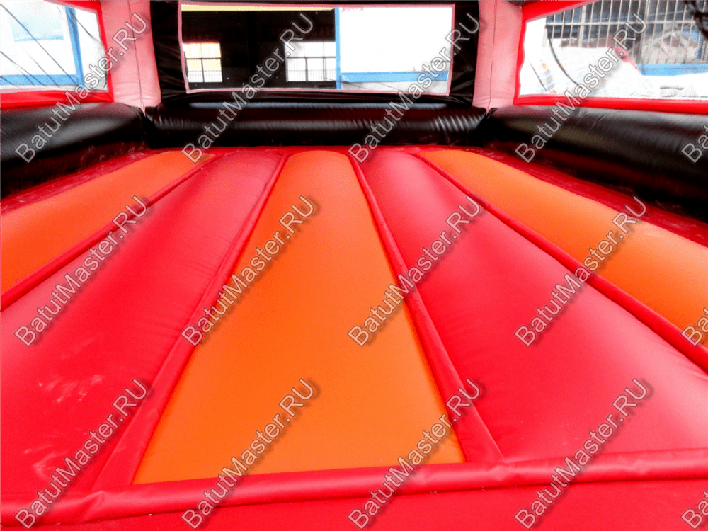 Детский надувной батут "Мячики" с крышей 5*3*3.5 м