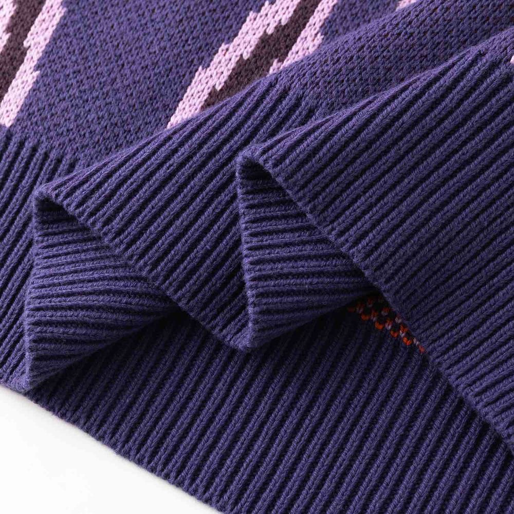 Жилет Ymkashix Вязаный Hellcome темно-фиолетовый