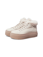 Кожаные кроссовки CALVIN KLEIN JEANS - кремовый(YW0YW01590)