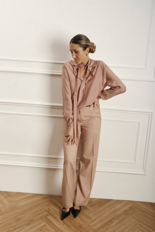 Блуза с лентой pnk