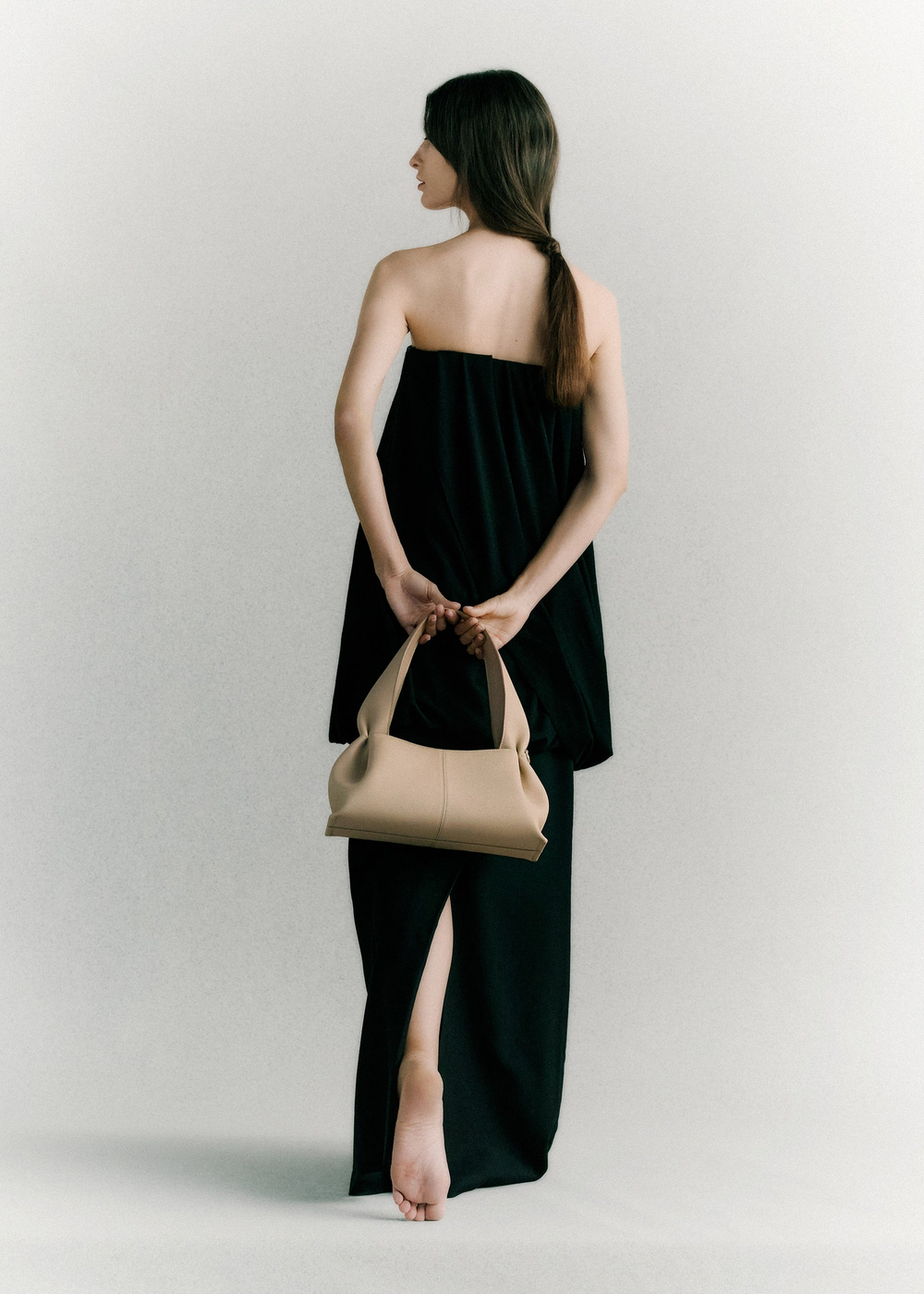 POLENE Сумка Numéro Neuf East West, песочный