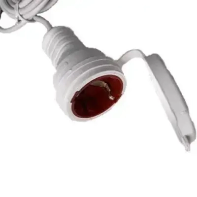 Удлинитель электрический DORI с защитой от влаги (3 м, ПВС 2х0,75 мм2, IP44)