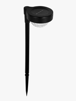 Уличный фонарь светильник на солнечной батарее садовый Техно Еврогарант с белый свет