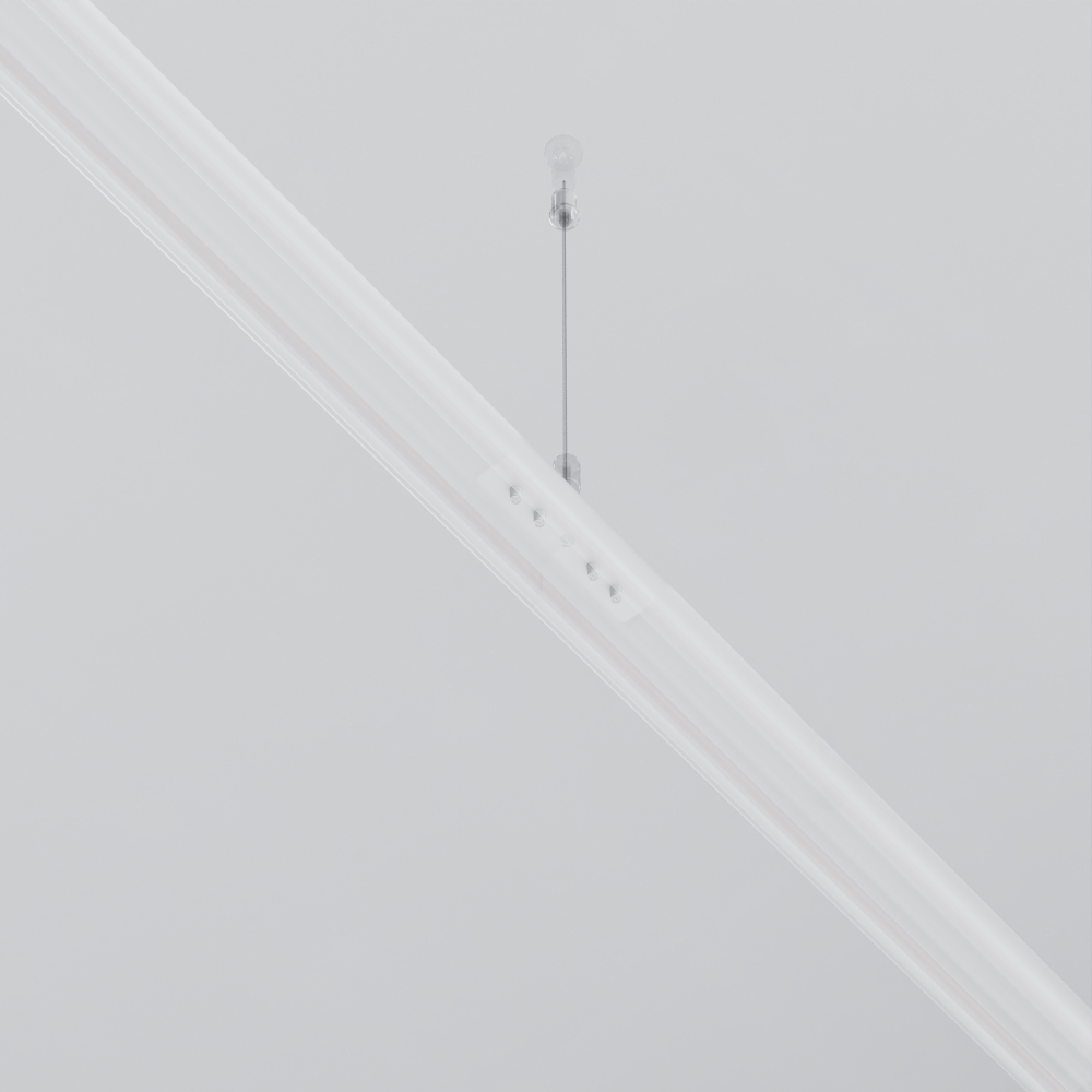 Коннектор прямой для круглого низкопрофильного шинопровода Maytoni EXILITY TRAM034CI-R-41W