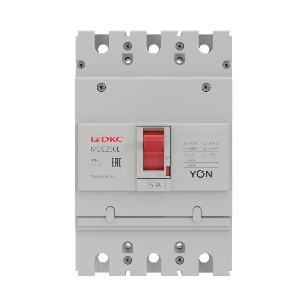 Авт. выкл. YON MDE250H160 3P 160А 40kA