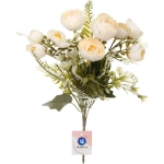 Искусственные цветы «Летнее вдохновение» Пионы 28см цвет белый