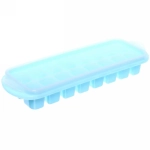 Форма для льда пластиковая «Кубики» с крышкой 23*8см