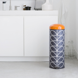 Ведро Brabantia Orla Kiely 20л темный графит в интерьере