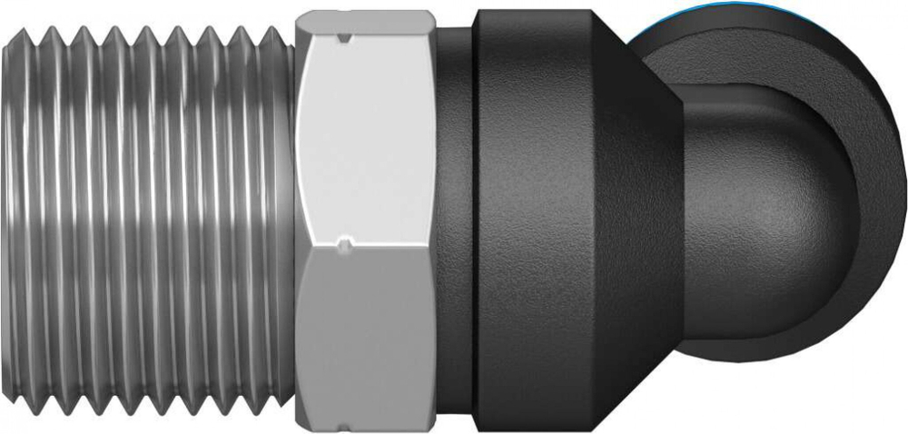 Штуцер цанговый угловой Festo QSL-3/8-8