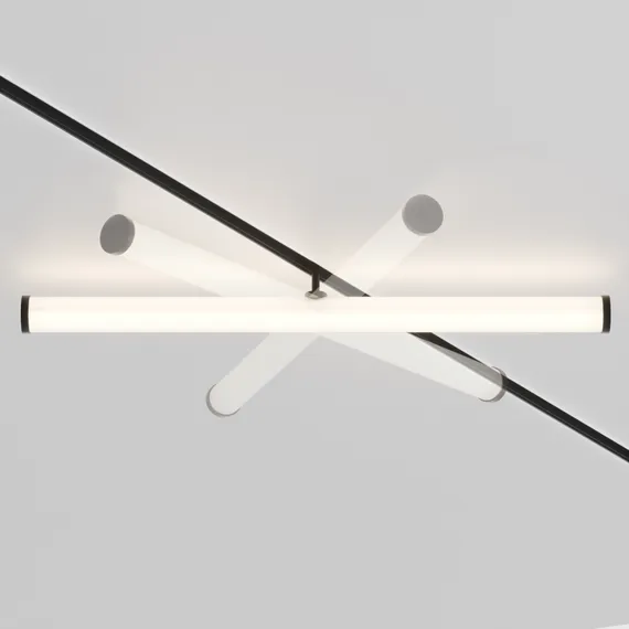 Трековый светильник Ларк / LARC Exility 4000K 25Вт 360° Technical tr086-2-25w4k-b