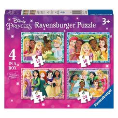 Puzzle DPR: Disney Princess 4x