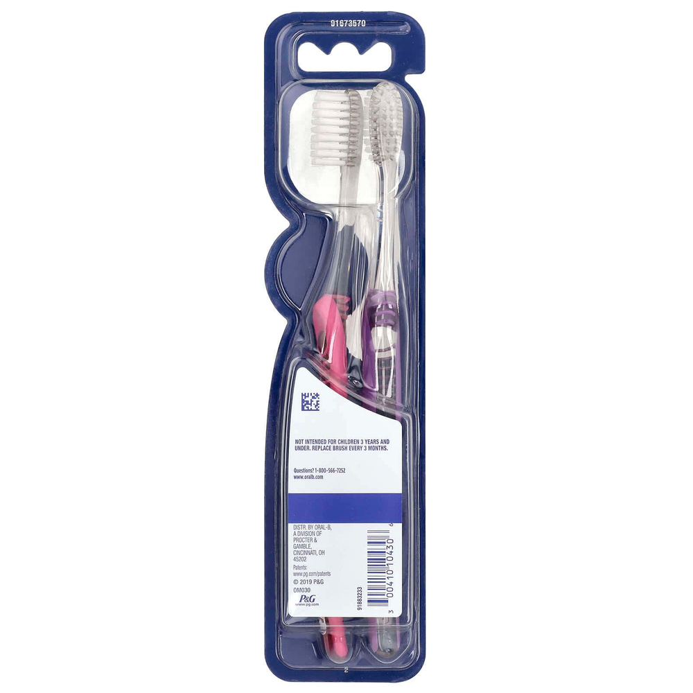 Oral-B, Sensi-Soft, зубные щетки, Extra-Soft, 2 зубные щетки