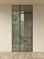 Распашная алюминиевая перегородка Minoli 12