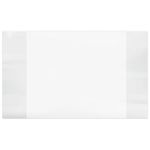 Обложки ПВХ для тетради и дневника ПИФАГОР, комплект 15 шт., прозрачные, плотные, 100 мкм, 210х350 мм, 227478