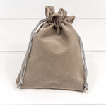 Мешочек 12х15см Бархат класс А (Серый)