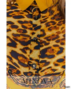 Рубашка 158-горчица Minova