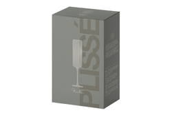 Набор бокалов для шампанского 2шт 200мл Pozzi Milano 1876 Modern Classic серый