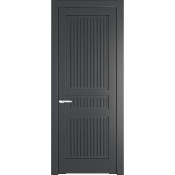 Межкомнатная дверь эмаль Profil Doors 2.3.1PM графит глухая