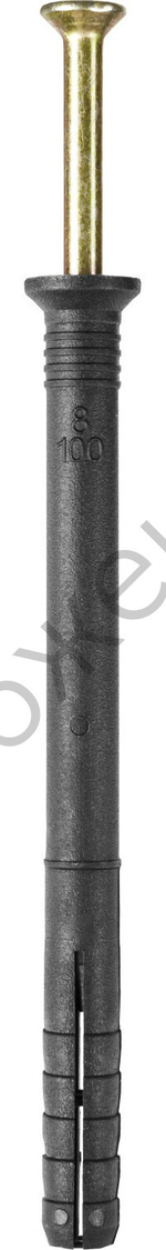 STAYER 8 x 100 мм, потайный бортик, дюбель-гвоздь полипропиленовый, 50 шт (30645-08-100)