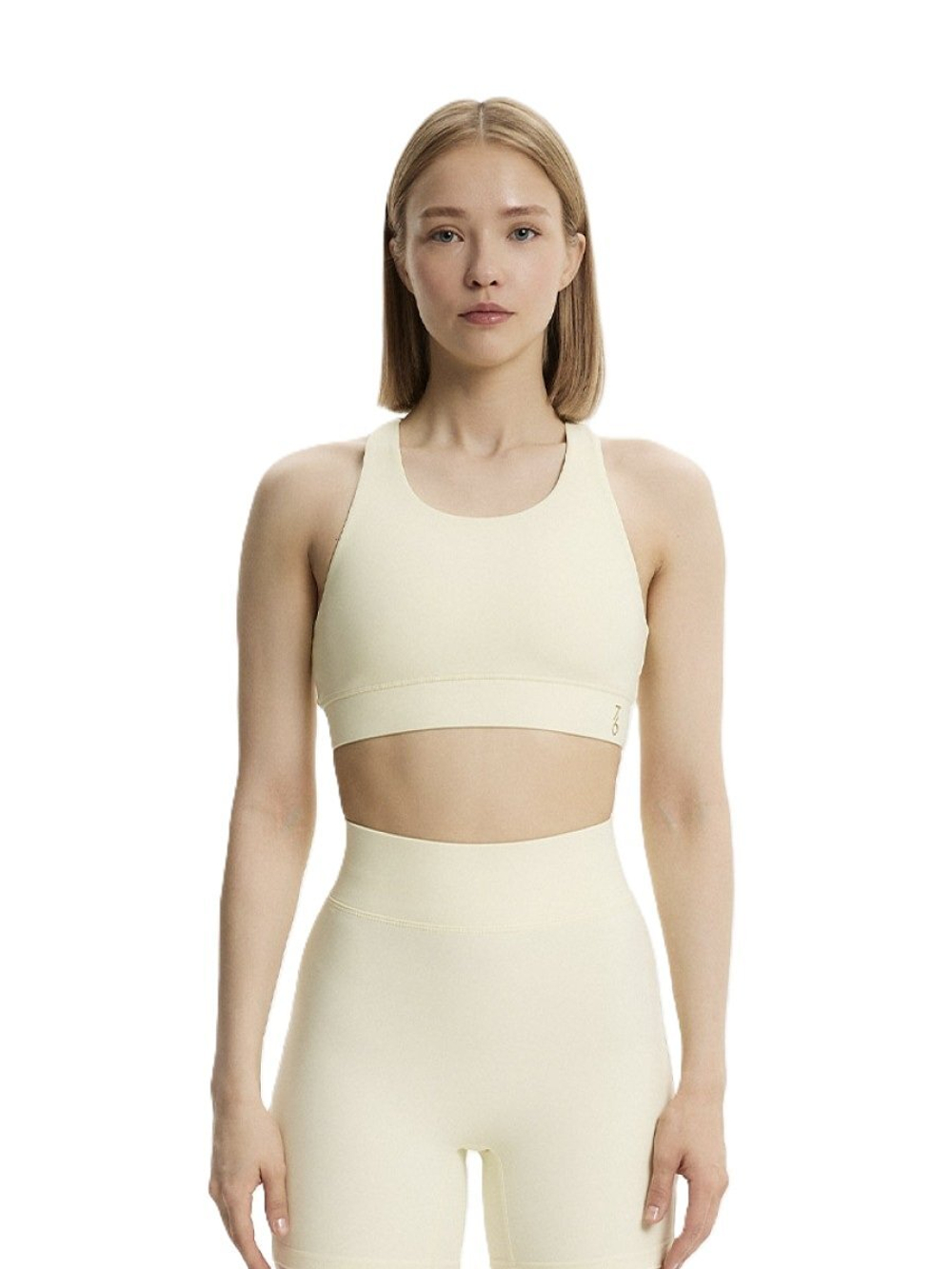 ОДЕЖДА ДЛЯ ТЕННИСА Женская, Топ SEVENSIX ТОП ПОД ПЛАТЬЕ ANA TOP 2.0 - CREAM .