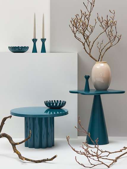 Столик кофейный Vivlend, D57 см, глубоководный