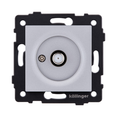 Розетка спутниковая SAT, серый Kollinger REA-020GY для Aspekt, Eleganz, Reflex